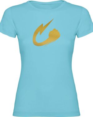 Camiseta Shakura azul claro
