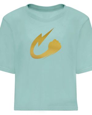 Camiseta Ohara turquesa