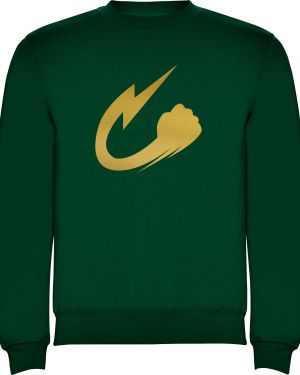 Sudadera Jin verde