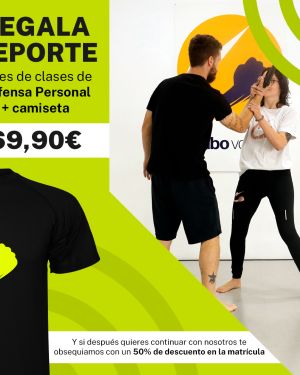 REGALA DEPORTE | Defensa Personal + Camiseta Sambo