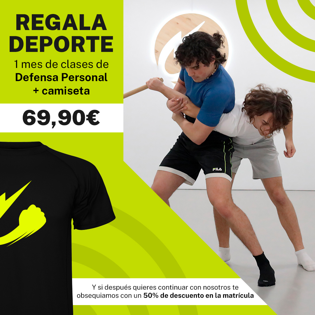 REGALA DEPORTE | Defensa Personal + Camiseta Sambo
